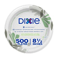 Dixie Medium-Weight Paper Plates - Pathways Design, 8.5 Inch, 500 Count (4 Packs)
