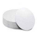 12 Pack White Cake Boards 10 Inch Round Cake Drum Base 1/4 Inch Thick Sturdy Cardboard Circle Plate Bases Para Pastel for Wedding