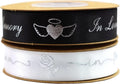 10Yard | Funeral Ribbon Set by 10Yard - 2 Styles, 5/8" X 20 Yards for Celebration of Life