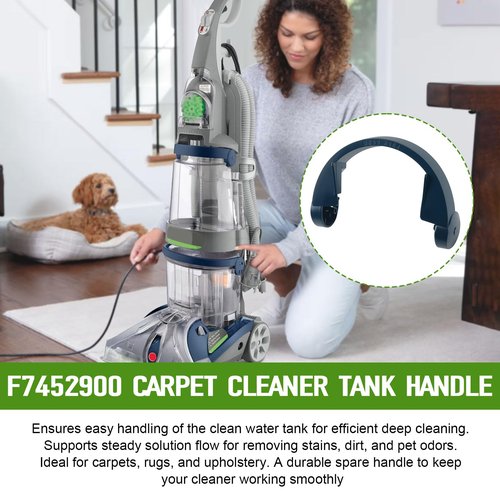 RPBKE Handle Compatible with Hoover SteamVac Clean Water Tank for Max Extract Dual V V2 F7452900 Carpet Cleaner Rear Supply Tank Part 39457062