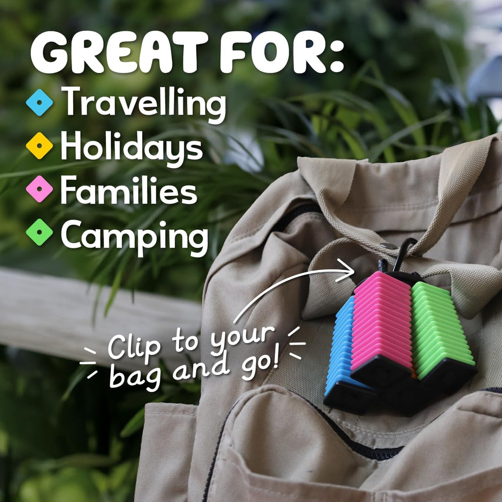 OK Play Ultimate Travel Tile Game - Learn in 10 Seconds | Waterproof & Indestructible Fun for All Ages