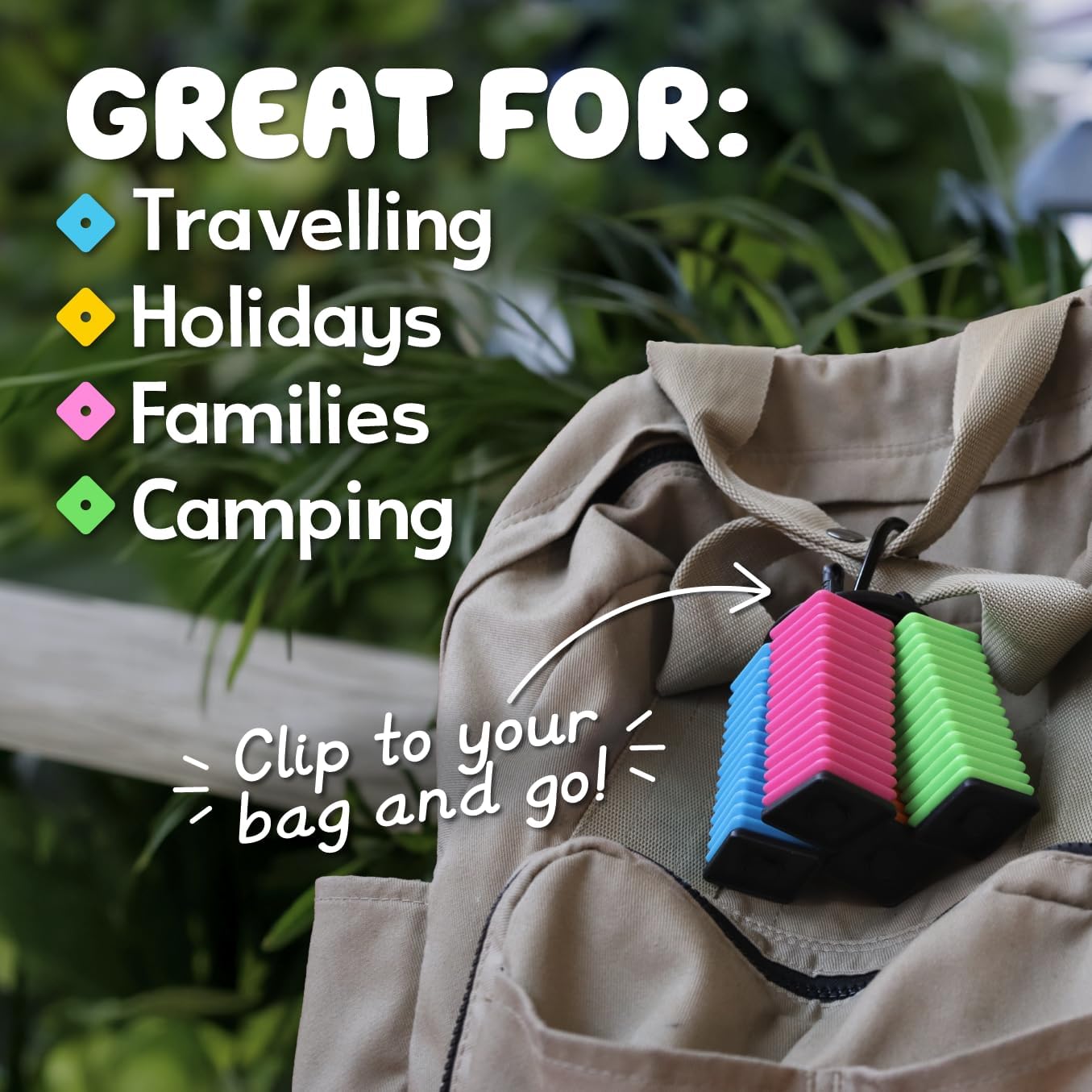 OK Play Ultimate Travel Tile Game - Learn in 10 Seconds | Waterproof & Indestructible Fun for All Ages