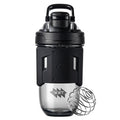 TKK Blender Shaker Bottle 24 Ounce With Blending Ball Plastic Protein Shaker Bottle for Pre & Post workout Protein Drink Shaker Cup USA Tritan BPA Free