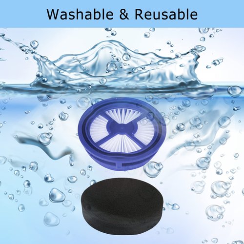 Aolleteau Filter Compatible with Bissell Symphony All-In-One Vacuum and Steam Mop Models 1132 Series, 1632, 1132, 1530, 2747A, Compare to Part# 1603520