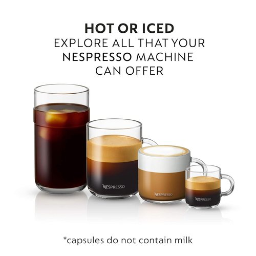 Nespresso VertuoLine Coffee Capsules - Vanilla Custard Pie Flavor, Mild Roast, 30 Count Pods