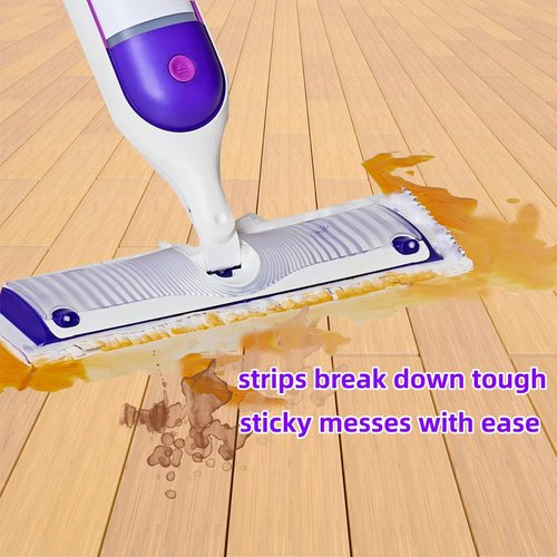 Disposable Mopping Pad Refills for Swiffer PowerMop Multi-Surface Mop and S.wiffer PowerMop Wood Mop, Spray Clean Pads Replacement (Purple -10)