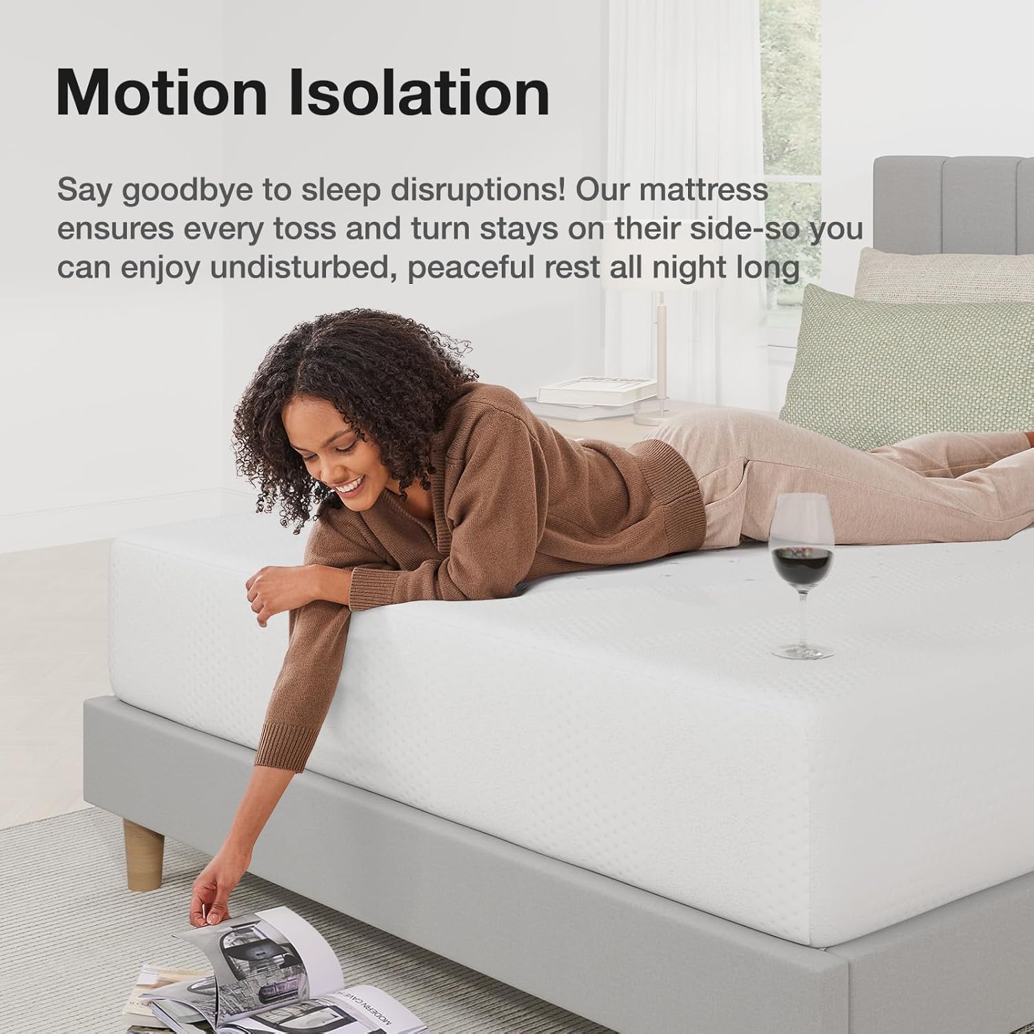 Novilla Full Mattress - 10 Inch Gel Memory Foam for Cool Sleep & Pressure Relief | CertiPUR-US Certified