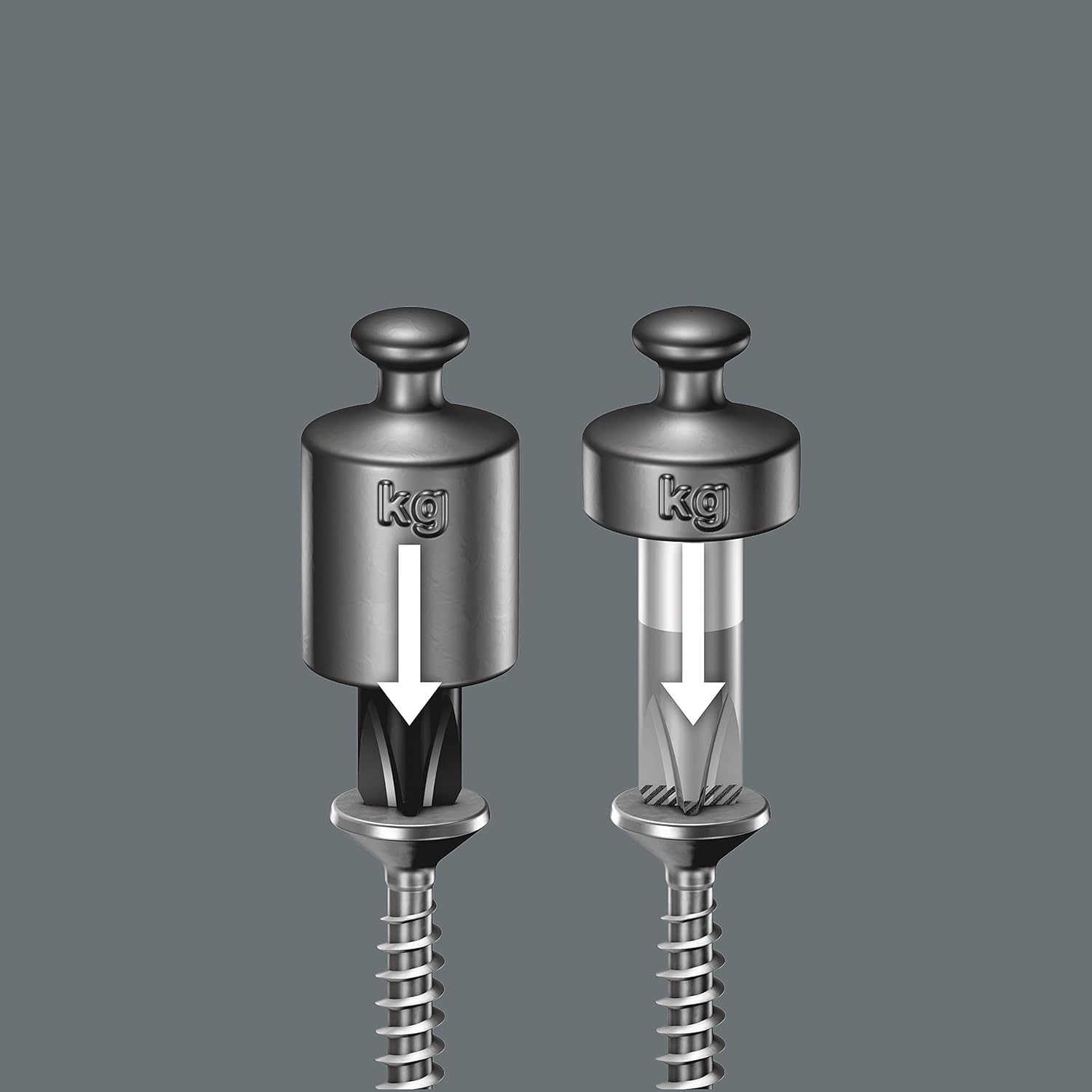 Wera Kraftform Plus Insulated Screwdriver Set - 6-Piece Professional Tool Kit for Electricians
