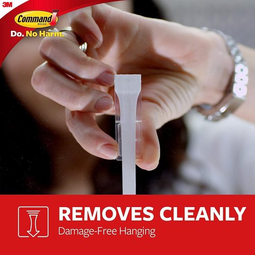 Command 10 lb XL Heavyweight Hook - Damage-Free Adhesive Wall Hooks for Organization & Storage | 2 Hooks & 6 Strips