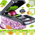 ZARIN 16-in-1 Vegetable Chopper & Slicer - Multi-Function Kitchen Gadget for Effortless Meal Prep