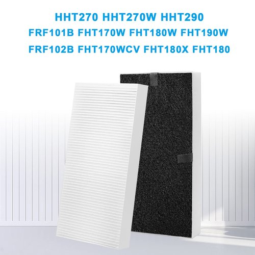 KEYJINIU 6 Pack Filter U Compatible with Honeywell HHT270 HHT270W HHT290 Series FRF101B FHT170W FHT180W FHT190W FRF102B FHT170WCV FHT180X FHT180 FHT190V