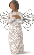 Willow Tree Remembrance Angel | Darker Skin | Hand-Painted Figure for Sympathy & Support