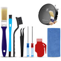 Midukit Vacuum Attachments Accessories for Robot Vacuum Cleaner,Cleaning Brush roll Cleaning Tool Replacement Parts, Part kit Tool for Vacuums Cleaner Replacement Include Vacuum Cleaning Cloth