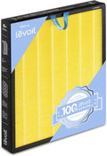 LEVOIT Genuine Vital 100S-P Air Purifier Pet Allergy Replacement Filter, Supports HEPA Sleep Mode, High-Efficiency Activated Carbon for Removal of Pet Dander, Smoke, Vital 100S-RF-PA , 1 Pack, Yellow