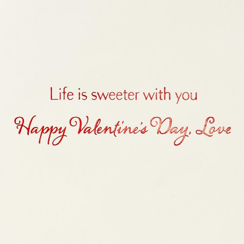 Papyrus Valentine's Day Card (Sweeter With You)