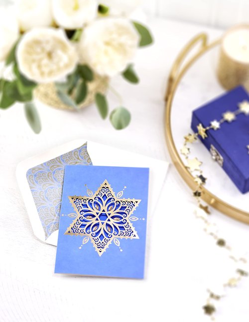 Papyrus Hanukkah Cards Boxed with Envelopes, Warmest Hanukkah Wishes (8-Count)