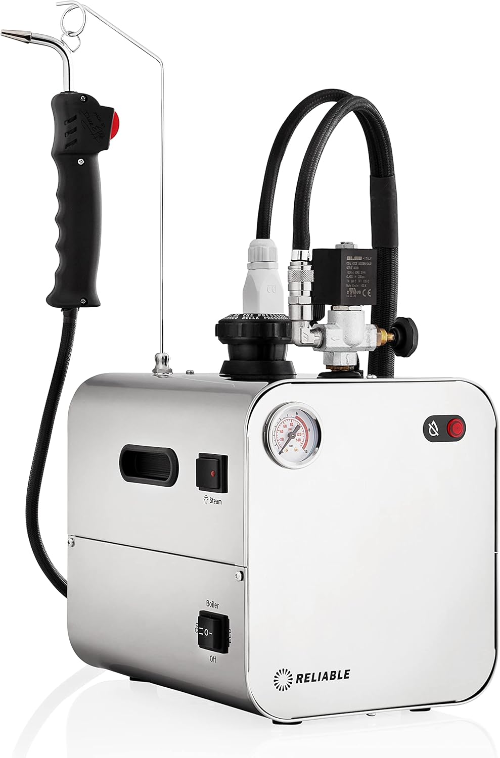 Reliable 5100CD Dental Steam Cleaner - 2.2L Stainless Steel Boiler, Eco Mode, 3.5 Bar Pressure