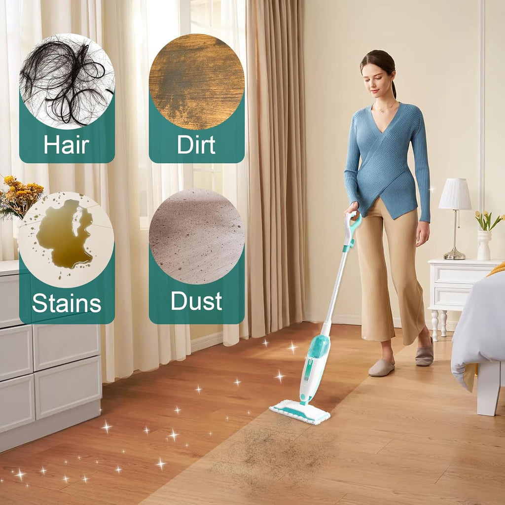 Shark 6-Pack Steam Mop Replacement Pads - Washable Microfiber Cleaner Pads for S1000 Series