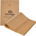 Zenlogy Parchment Paper - Unbleached, Non-Stick, High Heat | 200 Pre-Cut Sheets for Baking & Roasting