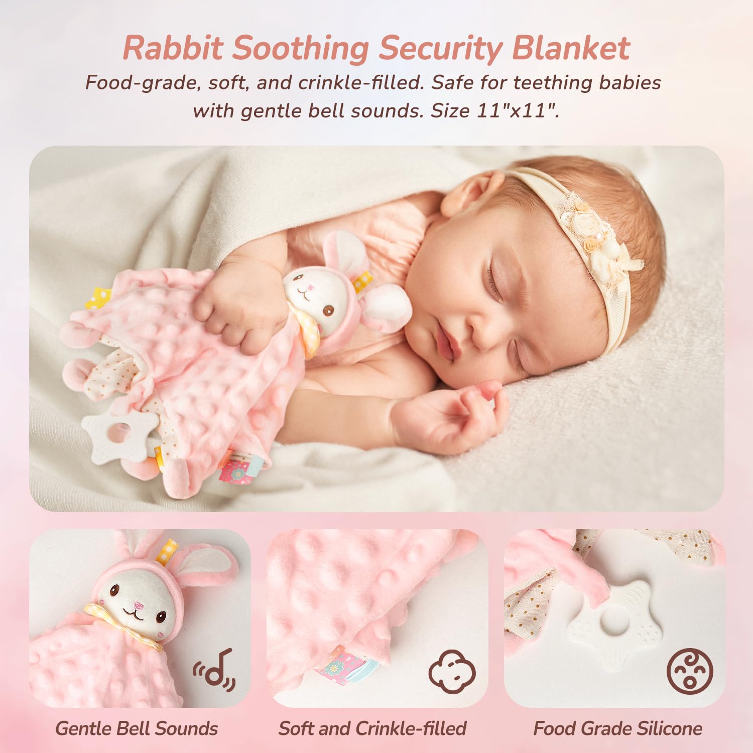 Strawberry Fairy 10 PCS Baby Gift Set - Adorable Newborn Essentials for Girls | Perfect Gender Reveal Basket