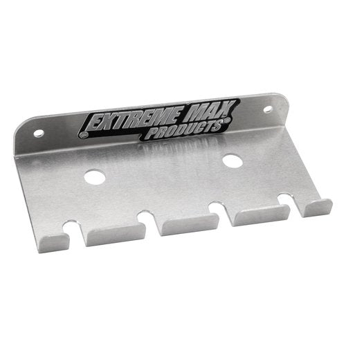 Extreme Max 5001.6297 6" Mini Air Tool Holder for Enclosed Race Trailer, Shop, Garage, Storage - Silver
