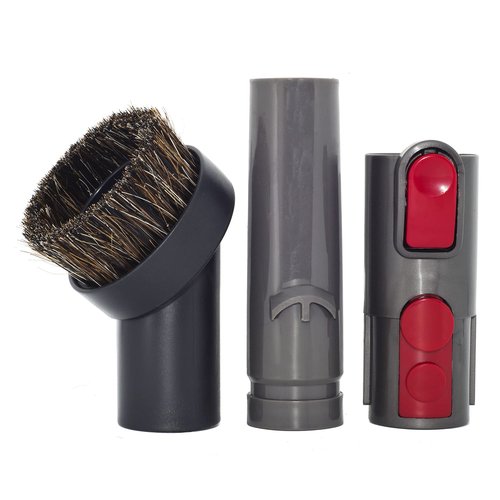 Horse Hair 1.25" Vacuum Brush Attachment Hose Adapter Compatible with Dyson V15 V11 V10 V8 V7 V6 Vacuum Cleaner