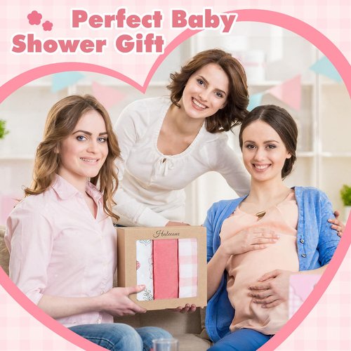 3 Pack Cotton Bassinet Sheets - 33"x19" for Baby Delight, Jimglo, BabyBond, BCOL, Maxi-COSI and Most Regular Bedside Sleeper, Ultra Soft & Skin Friendly Bassinet Fitted Sheets, Pink Flower