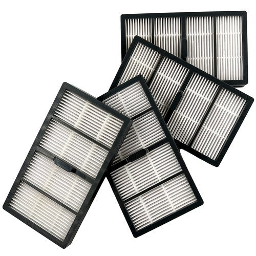 Dttery High Efficiency HEPA Filter Kit Replacement Part for iRobot Roomba s Series s9 s9+ Plus Robot Vacuums, 4643682, 4 Pack
