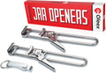 Oleex Jar Opener - Easy Grip Tool for Weak Hands | Keychain Bottle Cap Opener for Seniors & Kids