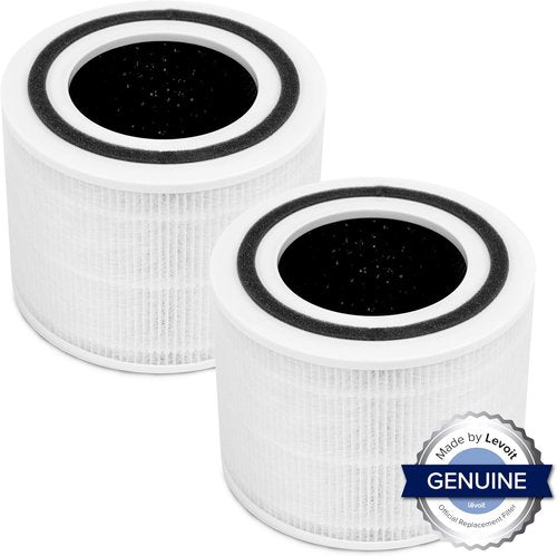 Levoit Air Purifier Replacement Filters - 3-In-1 Activated Carbon, 2 Pack & 1 Pack Options