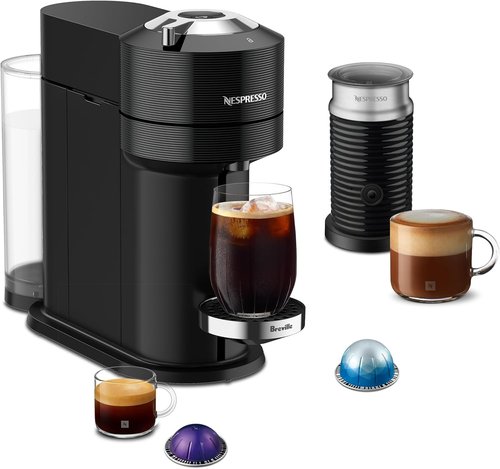 Breville Nespresso Vertuo Next Coffee & Espresso Maker - Premium with Aeroccino Frother