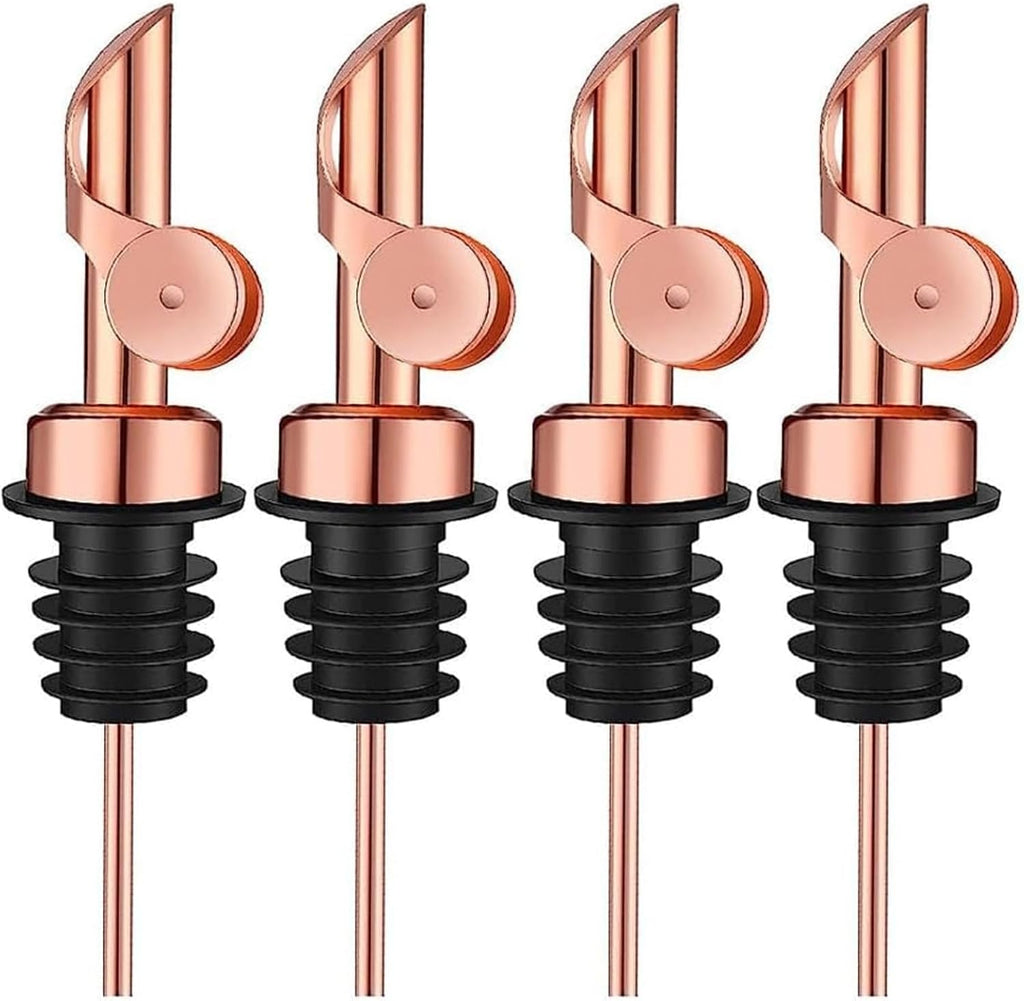 Pafuen Auto Liquor Pour Spout (4, Rose gold)