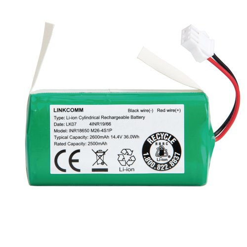 LINKCOMM Battery Replacement for Ecovacs Deebot N79S N79W N79 N79SE DN622 DN622.11 DN622.31 600 601 661 665 710 711 DO3G DO3G.12 DO3G.23 Robot Vacuum