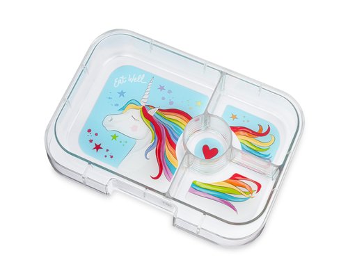 Yumbox Panino Leakproof Bento Lunch Box Container for Kids & Adults (Lavande Purple Unicorn)