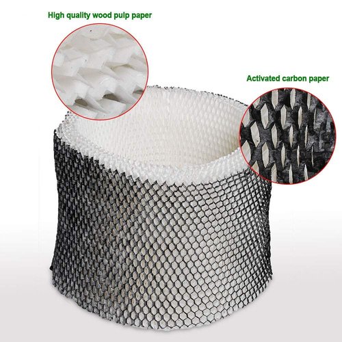 HIFROM Wick Humidifier Filter Replacement for Holmes HM3500, HM3501, HM3600, HM3608, HM3640, HM3641, HM3650, HM3655, HM3655BF, HM3656 Replace HWF75 HWF75CS HWF75PDQ-U - Filter D (8pcs)