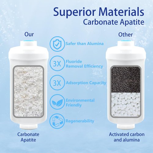 Renami Black Carbon Filter & Fluoride Filters, Combo Pack