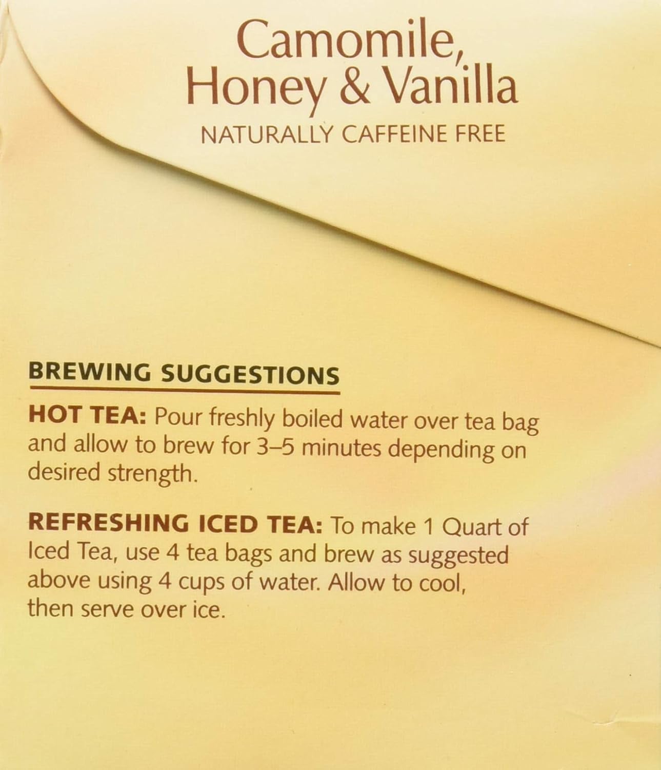 Twinings Chamomile Herbal Tea - Honey & Vanilla Flavor | 20 Tea Bags for Relaxation