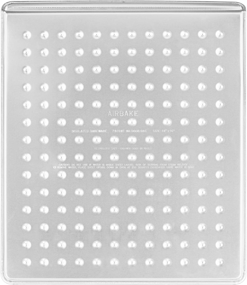 Airbake Ultra Natural Cookie Sheet Set - Durable Non-Stick Design | 3-Piece Baking Essentials