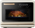 ROBAM Toaster Air Fryer Oven Combo - Large 1.2 Cu.Ft Convection Cooker with 32 Preset Recipes | Smart Touch Temp Control (White)