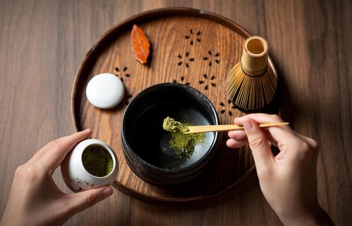 Matcha Organic Ceremonial First Spring Blend - Authentic Japanese First Harvest Green Tea Powder (30g / 1.06oz)