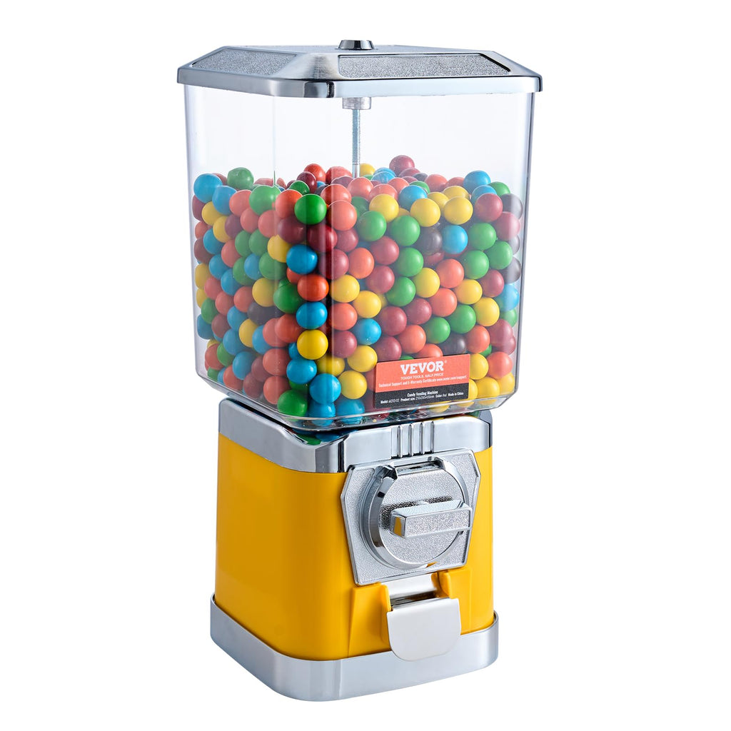 VEVOR Vending Machine, Classic Gumball Bank, Huge Load Capacity Candy Gumball Machine, Mini Vending Machines, Gumball Dispenser Machine for Kids, Perfect for