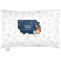 My Little Dreamy Toddler Pillow - Organic Cotton Travel Bed Pillow with Soft, Breathable Pillowcase | 13x18 Inches for Ages 2-5