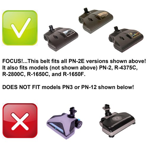 Rainbow Genuine PN-2E, PN-2, R-4375, R-2800, and R-1650 Power Nozzle Belt