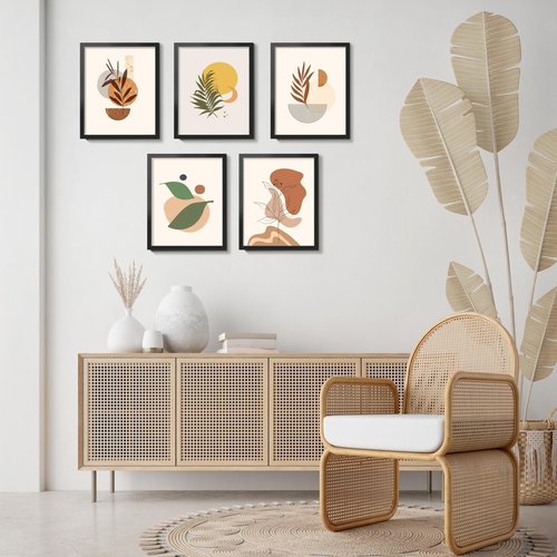 LaVie Home 9x11 Black Picture Frame - HD Plexiglass Wall Display for Vertical or Horizontal Use