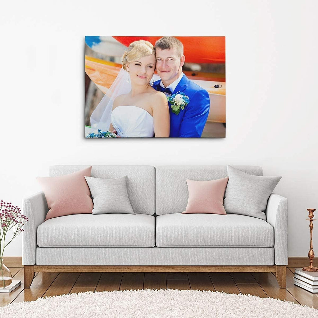 Your Image Canvas Art Print - Custom Photo to Canvas Wall Art | Framed for Bedroom, Office, Living Room (30"W x 40"H x 0.75"D)