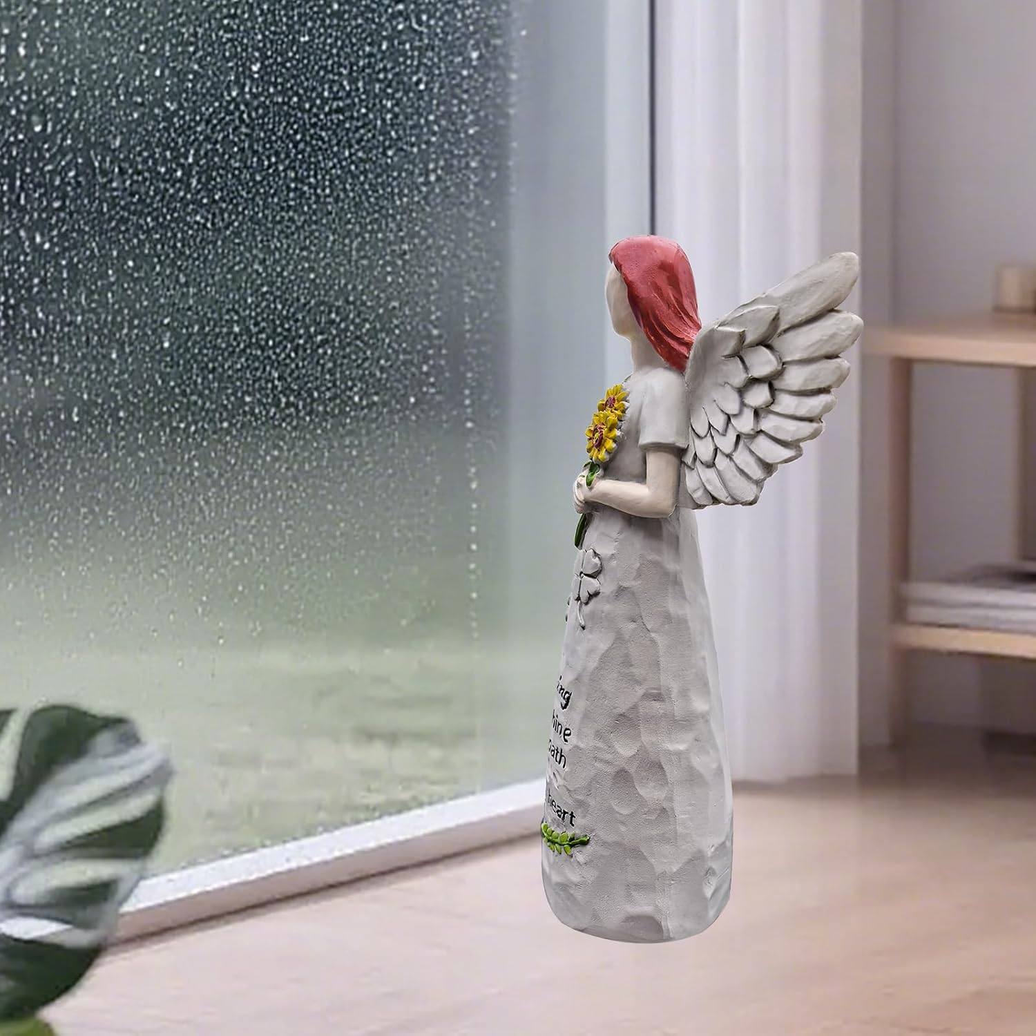 Angel Figurine | 5.5” Hand-Painted Sculpture for Blessings, Hope, and Healing Gifts