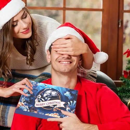 Labeol Advent Calendar 2025 - 24 Days of Unique Fishing Tackle Surprises | Perfect Xmas Gift for Fishing Enthusiasts