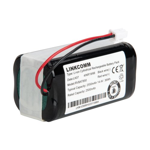 LINKCOMM RVBAT850 Battery Replacement for Shark ION/IQ/AI Robot Vacuum RV1001AE RV1000AE RV1001 RV1000 RV1101ARUS RV2001WRUS RV2001DRUS RV871R RV851WV RV850 RV761 RV761R01US AV753 AV752