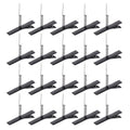 Abaodam Duck Bill Clips - 100 Pcs Spring Metal Hair Clips for DIY Crafts | Perfect for Holidays