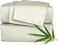 Pure Bamboo King Sheets - Luxuriously Soft 100% Organic Viscose Bed Sheet Set | Cooling & Durable (King, Birch)